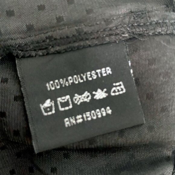 Beldini Womens Top Plus Size 3X Black Twist Front Blouse NWT - Picture 10 of 10